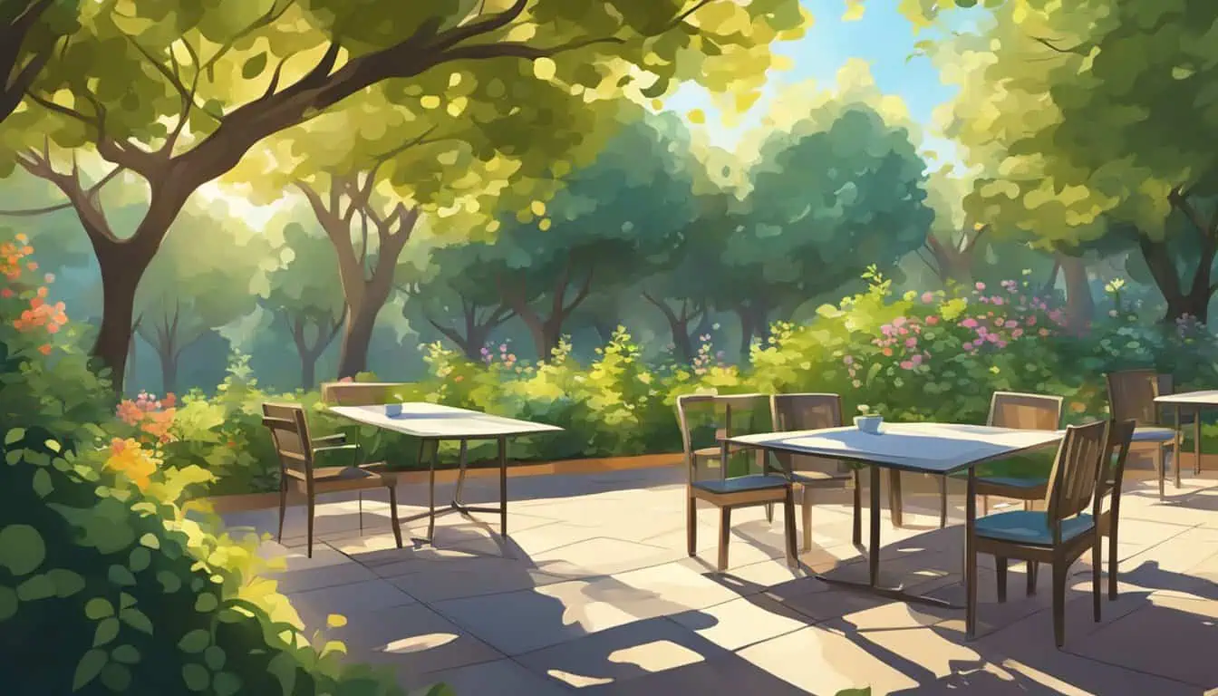 hilltop garden restaurant