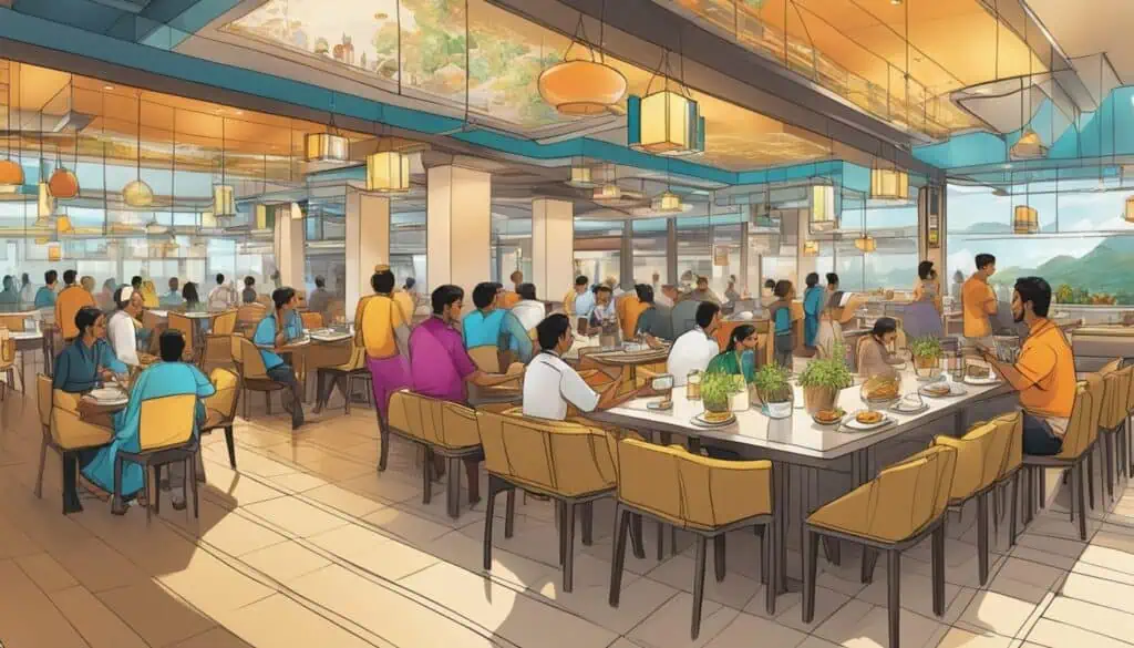 indian restaurant in changi airport