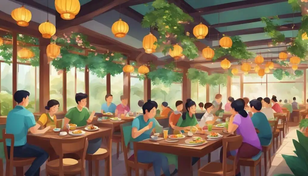 lian xin vegetarian restaurant