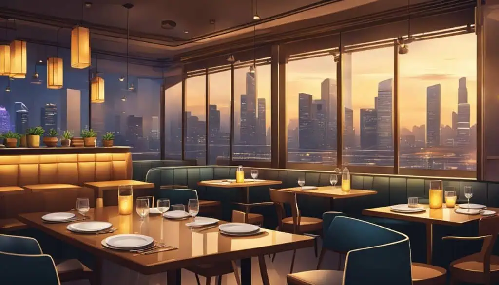 nice ambience restaurant singapore