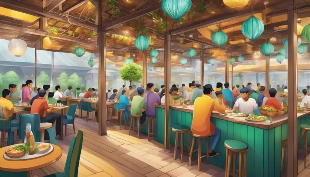 nice halal restaurant in singapore