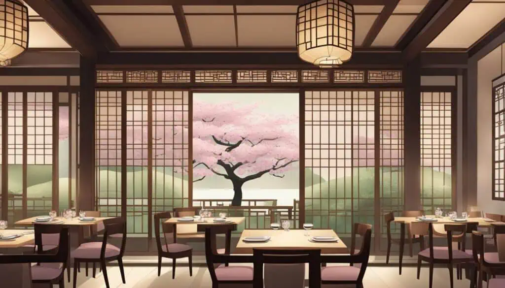 nice japanese restaurant