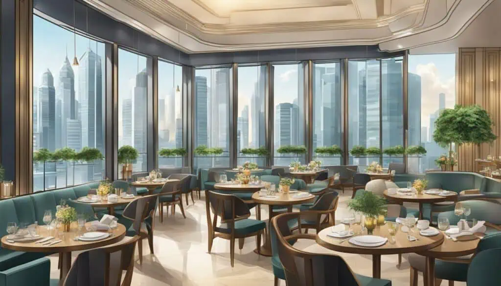 ocbc building restaurant