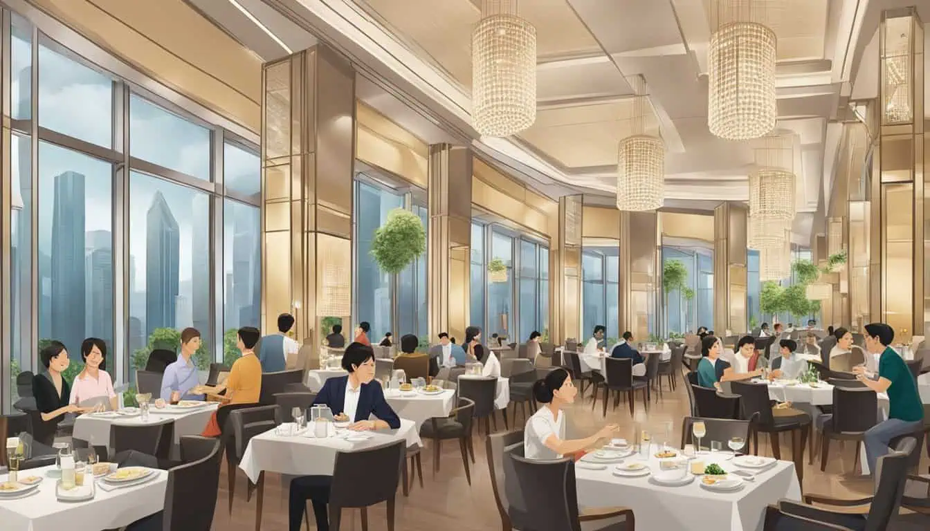 one raffles place restaurants