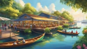 pendas floating restaurant