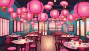 pink candy korean restaurant