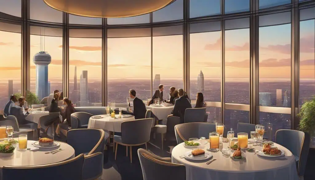 prima tower revolving restaurant