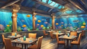 sea aquarium restaurant