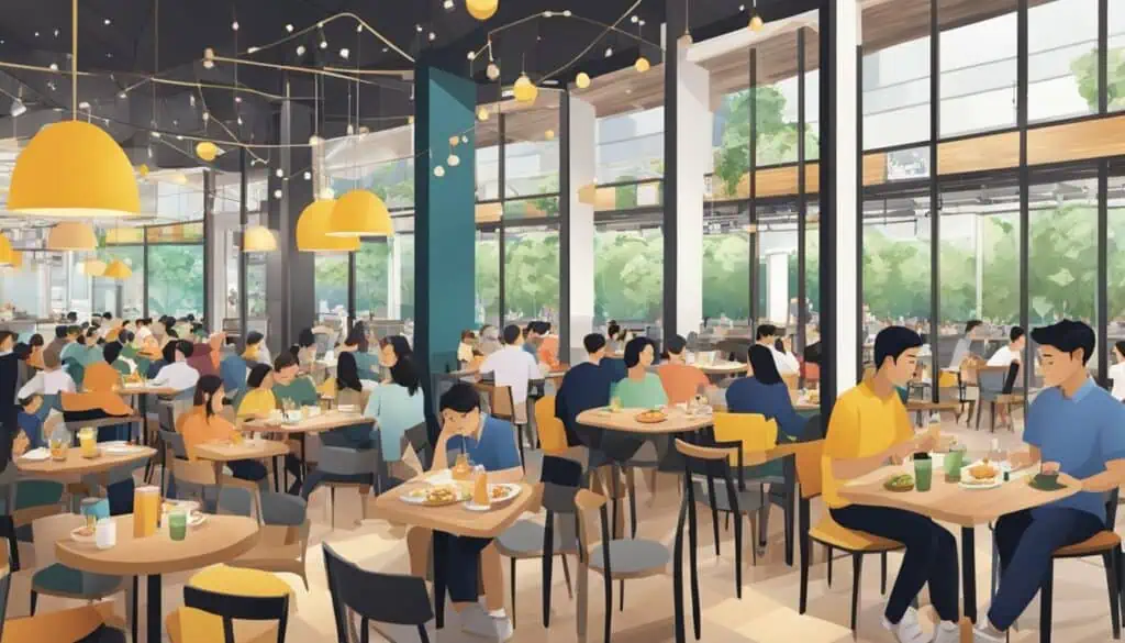 tampines hub restaurant
