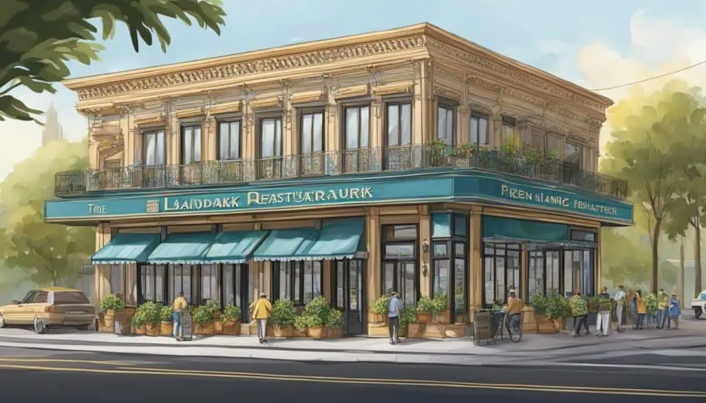the landmark restaurant