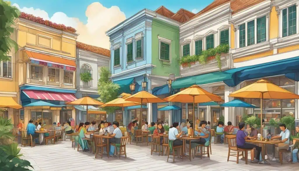 universal studios singapore restaurants