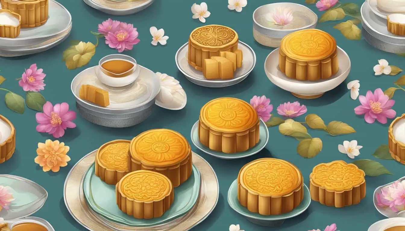 hua ting restaurant mooncake