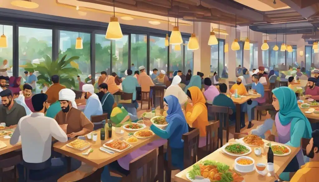halal restaurant in woodlands