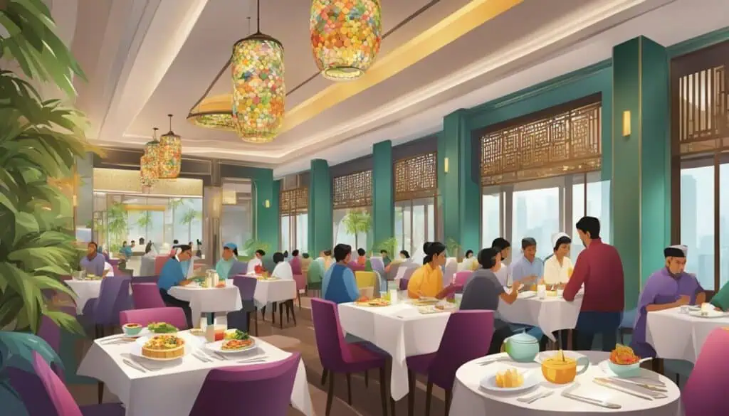 halal hotel restaurant singapore