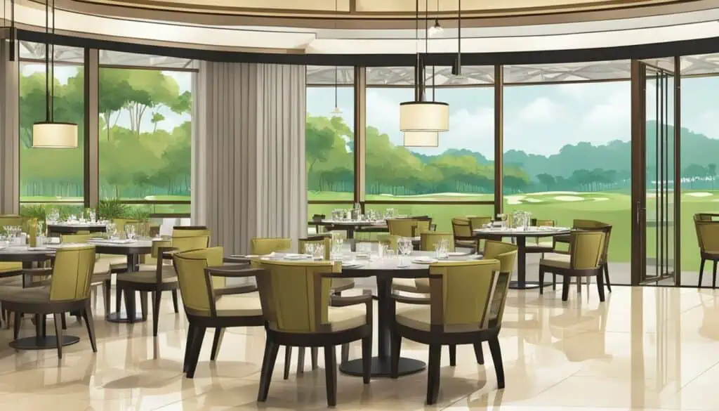 sentosa golf club restaurant