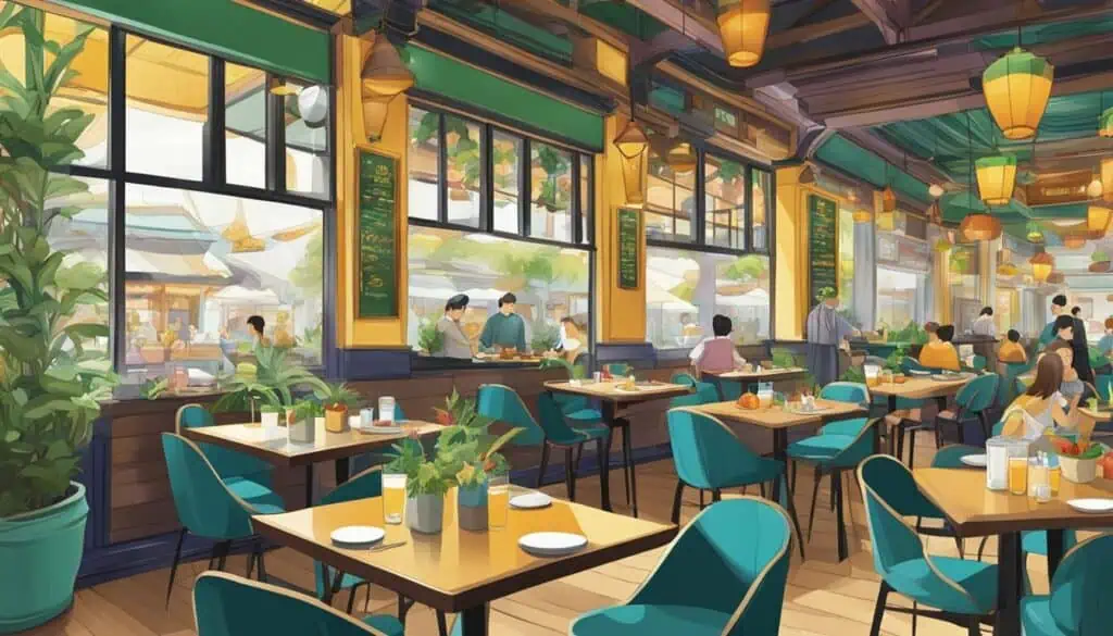 vegetarian restaurant clarke quay