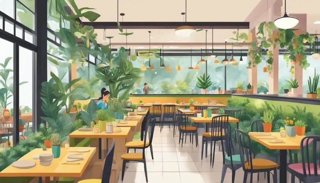 vegetarian restaurant jurong east