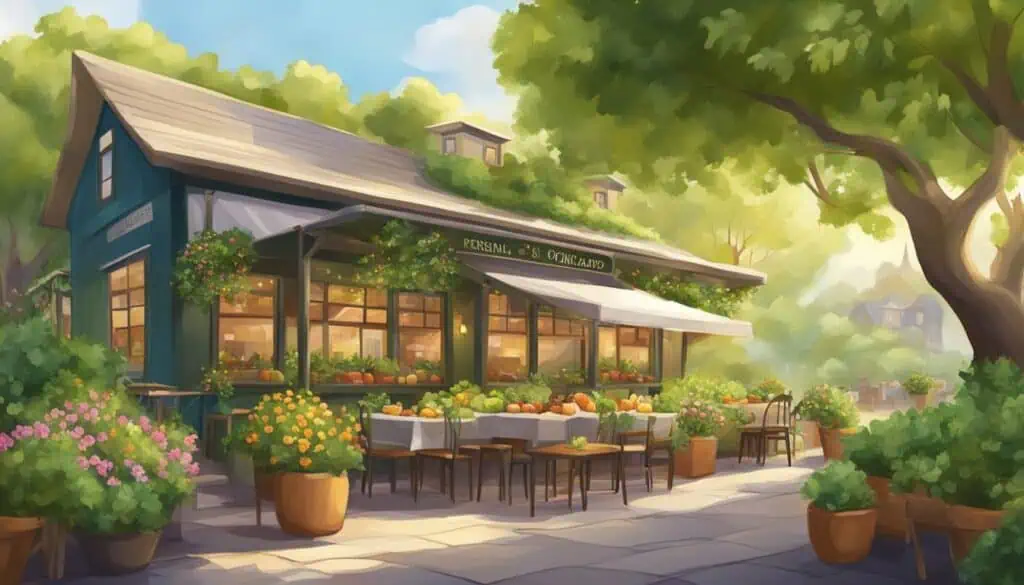 vegetarian restaurant orchard