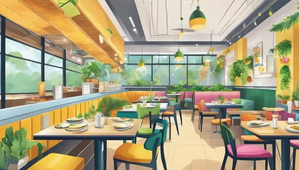 vegetarian restaurant tampines
