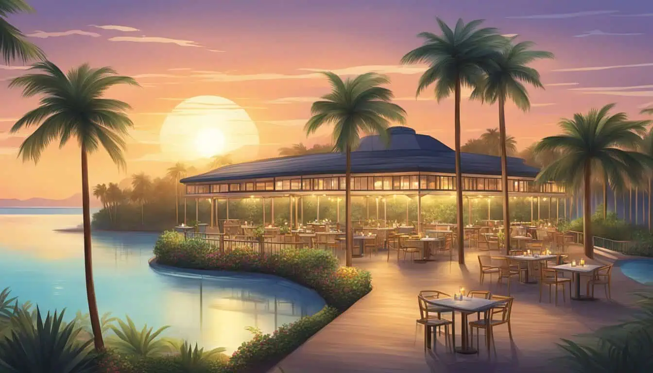 waterside resort restaurant