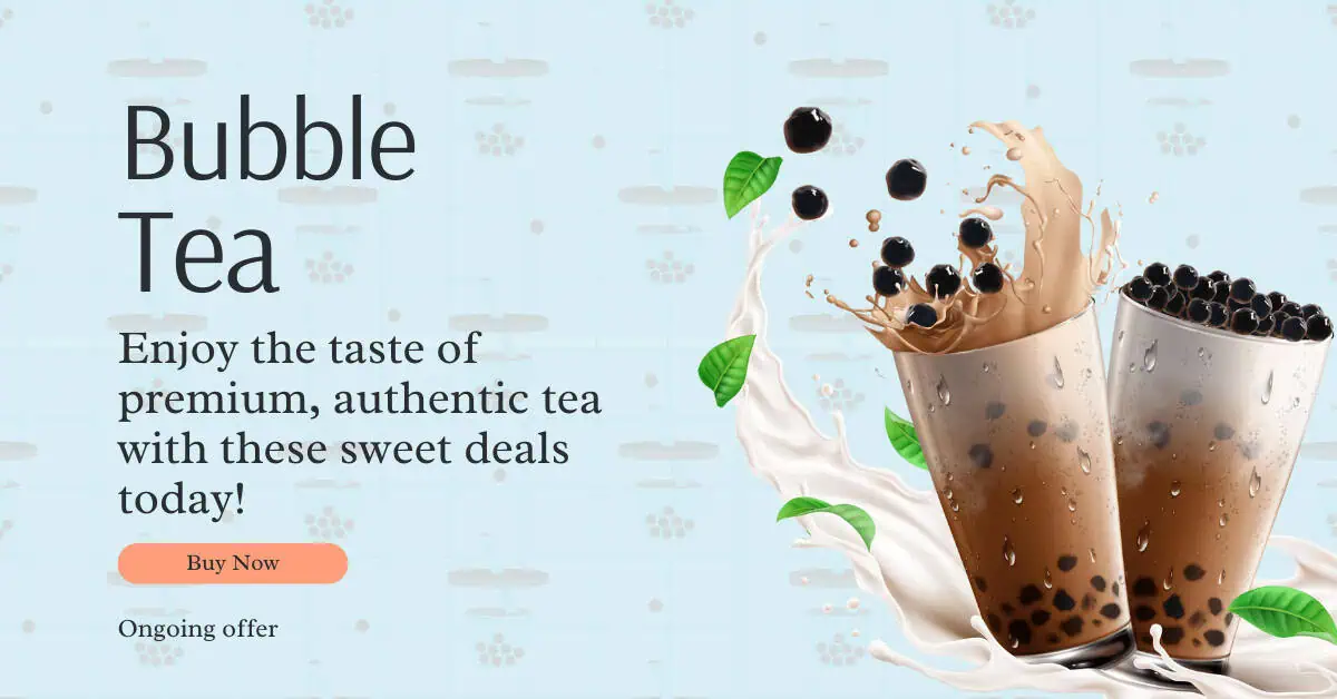 Bubble Tea Promotions Singapore Sip on Savvy Savings with Tea-riffic Tuesday at Boba King!