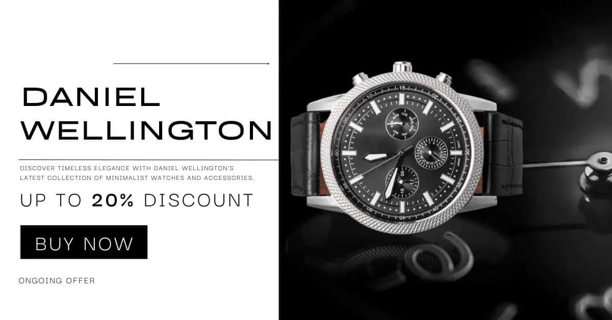 Daniel Wellington Promotions Singapore Exclusive Deals from the Iconic Watch Brand!