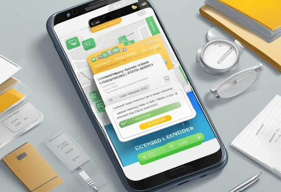 can licensed money lender advertise sms