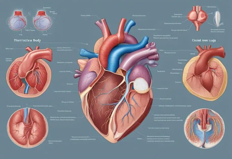 circulation of blood through the heart diagram