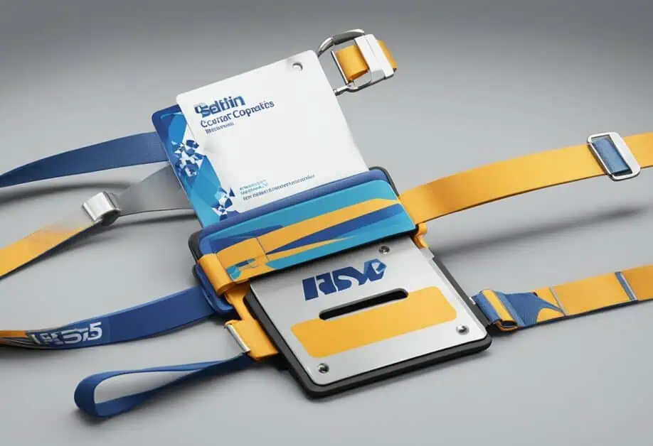 corporate gift lanyard card holder printing