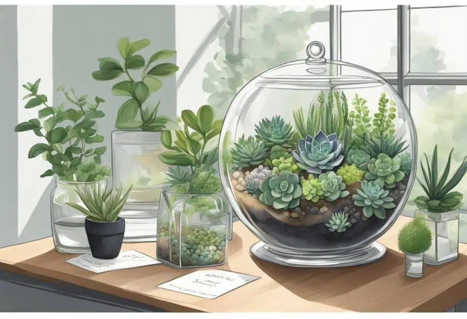corporate gift terrarium 1 sg