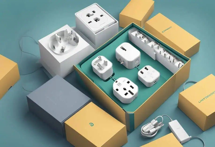 corporate gift universal rotational travel adaptor
