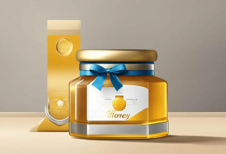 corporate gifts honey jar