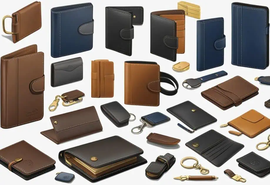 corporate gifts leather items