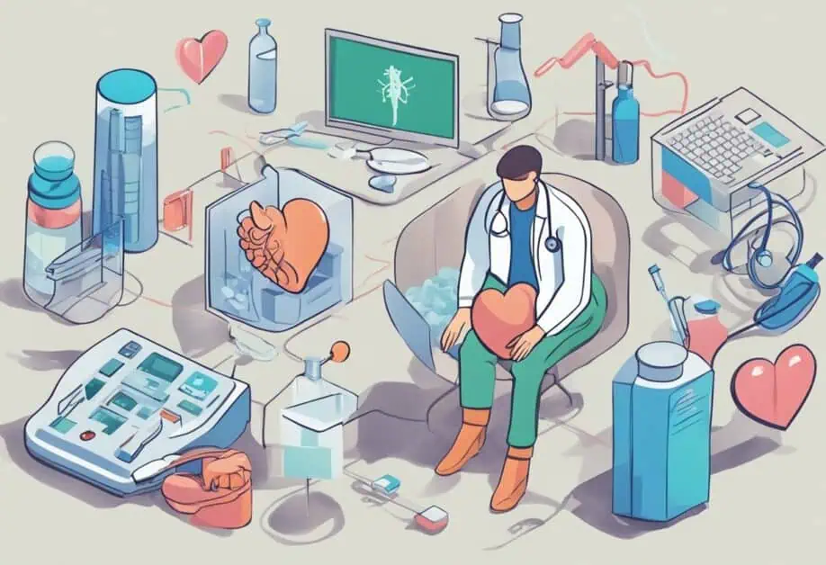 coughing and heart disease
