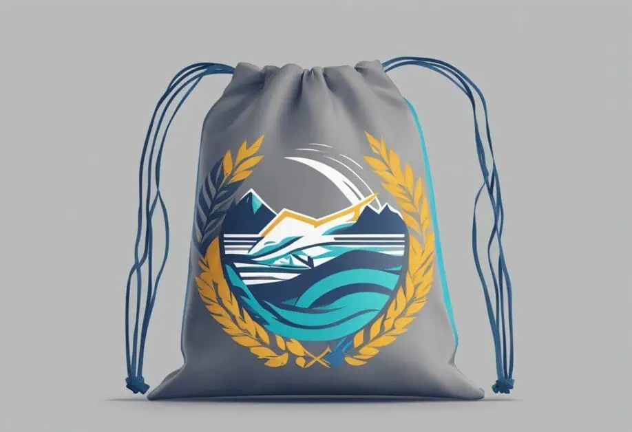custom drawstring pouch with logo