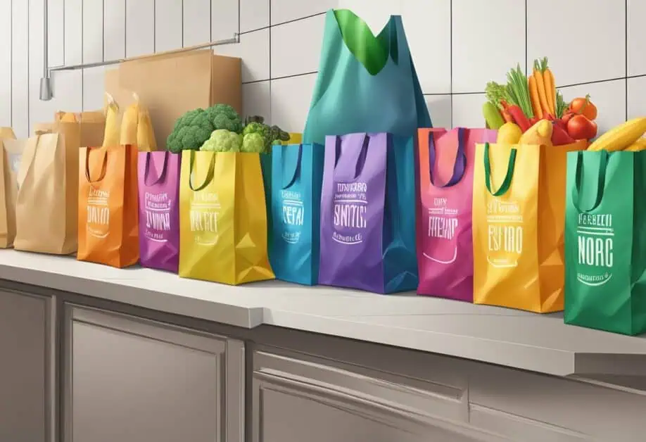 custom grocery bags