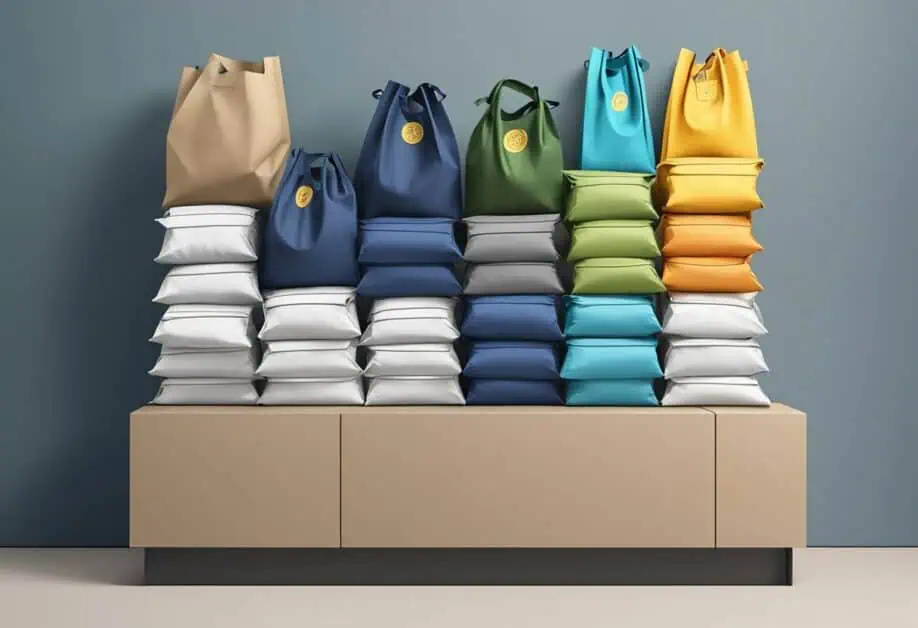 custom printed recycled bags