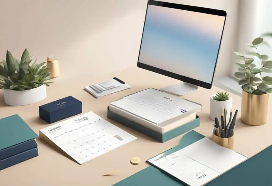 customised corporate gift and calendar