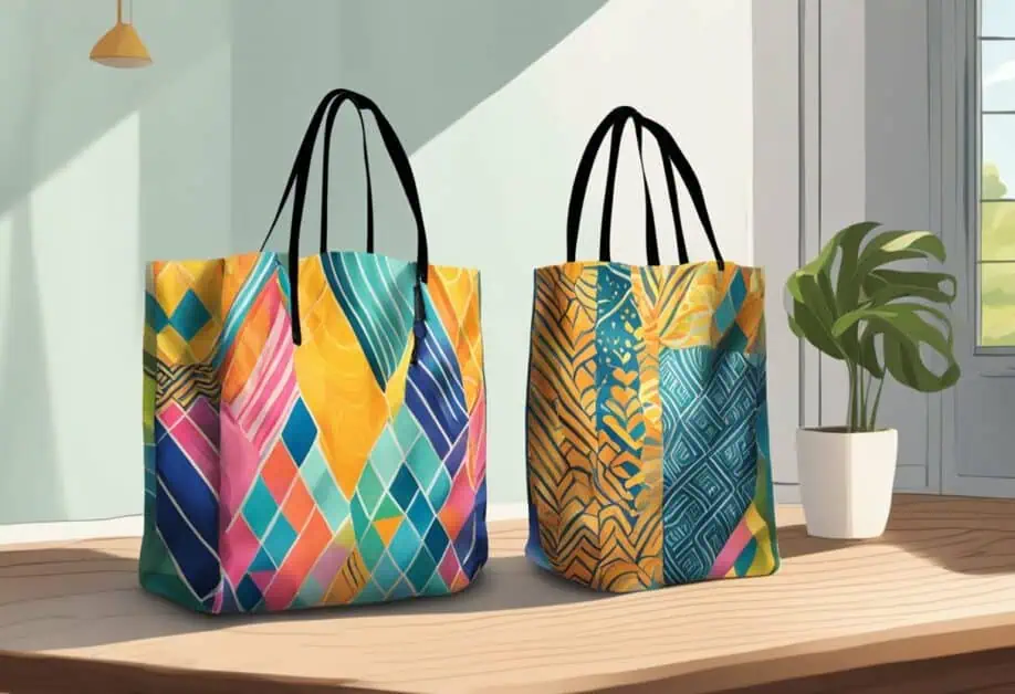 customised tote bag