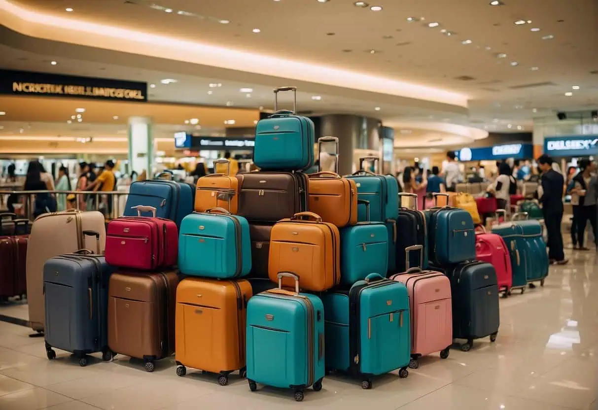 delsey luggage promotions singapore