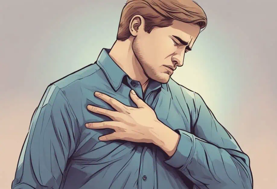 is collarbone pain a sign of heart attack