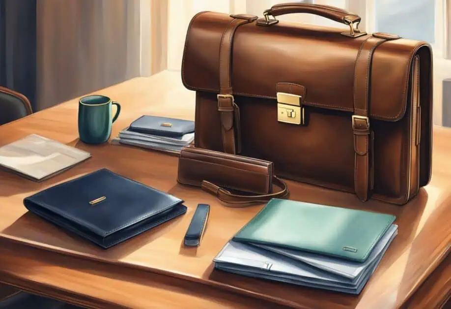 luxury leather corporate gifts