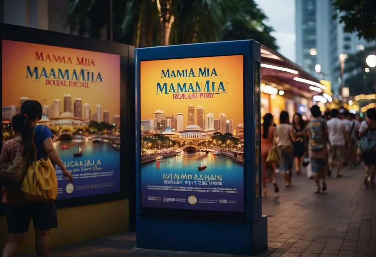 mamma mia musical promotions
