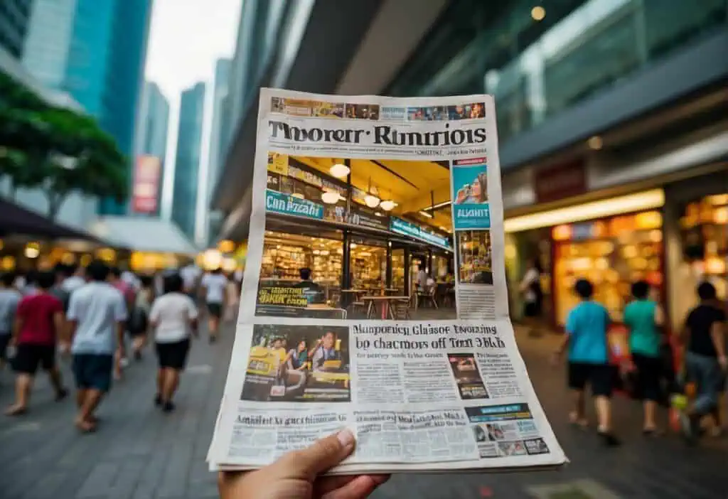 newspaper promotions singapore