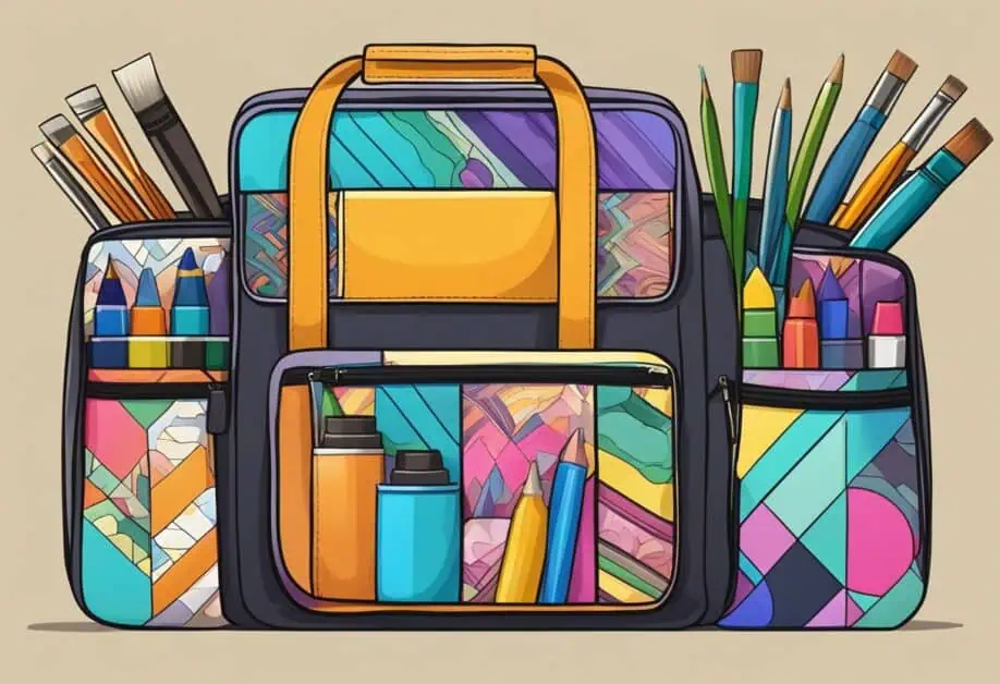 personalized art bag