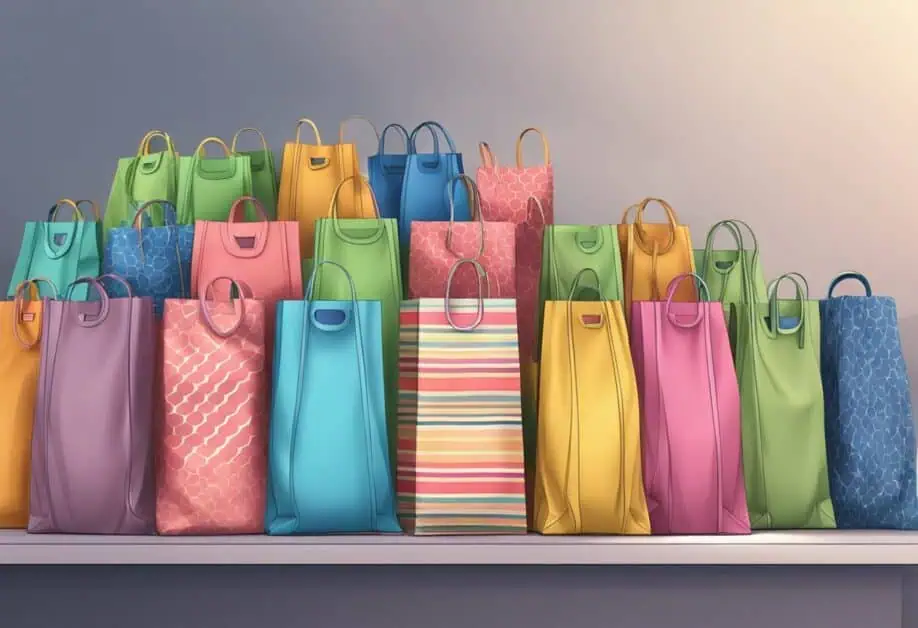 printed foldable bags