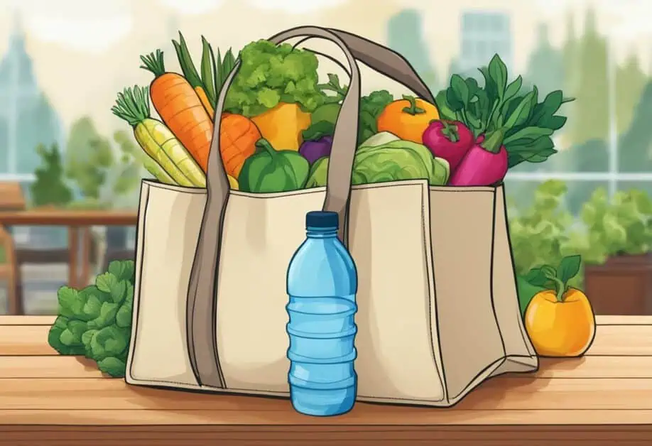 recycled tote bag