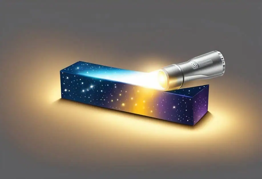 starry led torch light corporate gift
