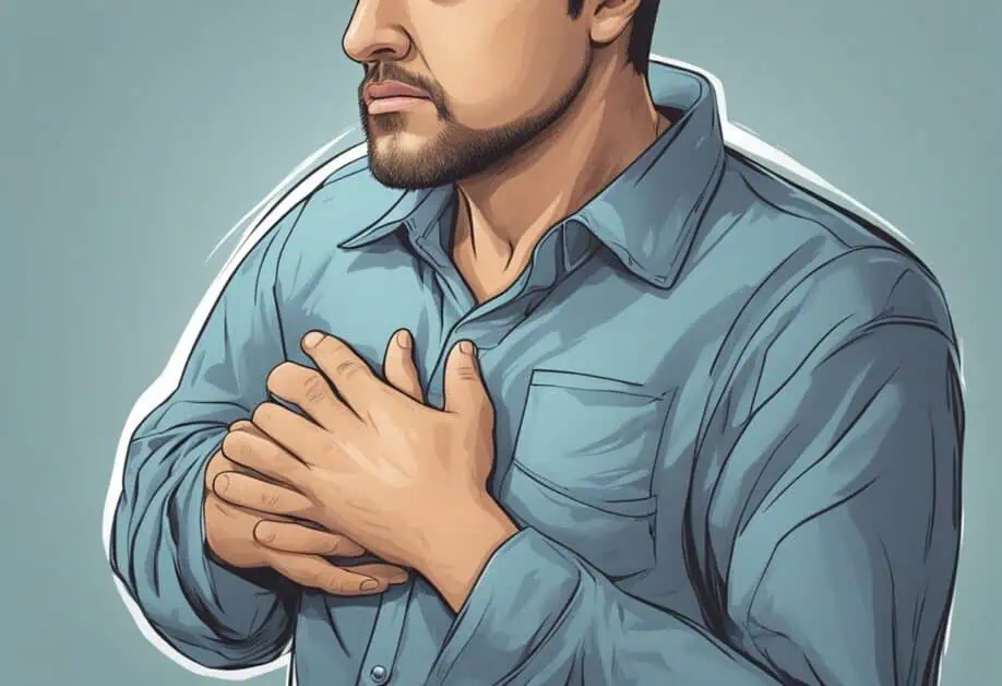 why do i cough when i have heart palpitations