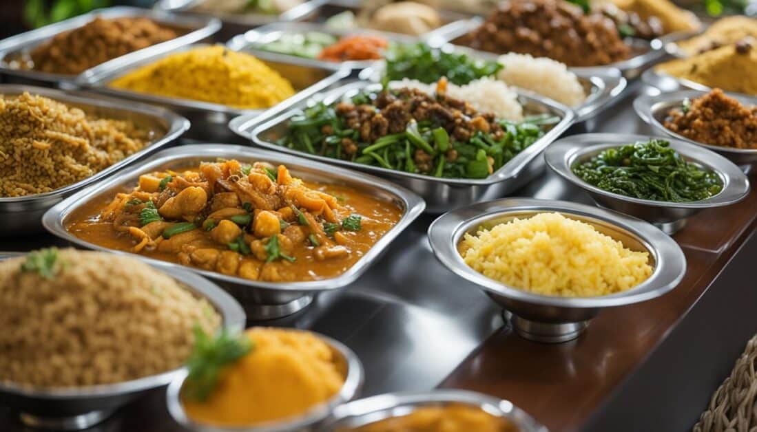 Enjoy 10% Off the Delicious Nasi Padang Lunch Buffet for Groups of 4 and Above!